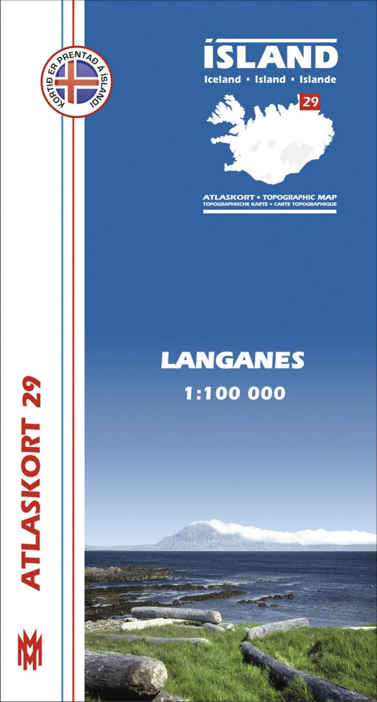 Atlaskort 29 - Langanes