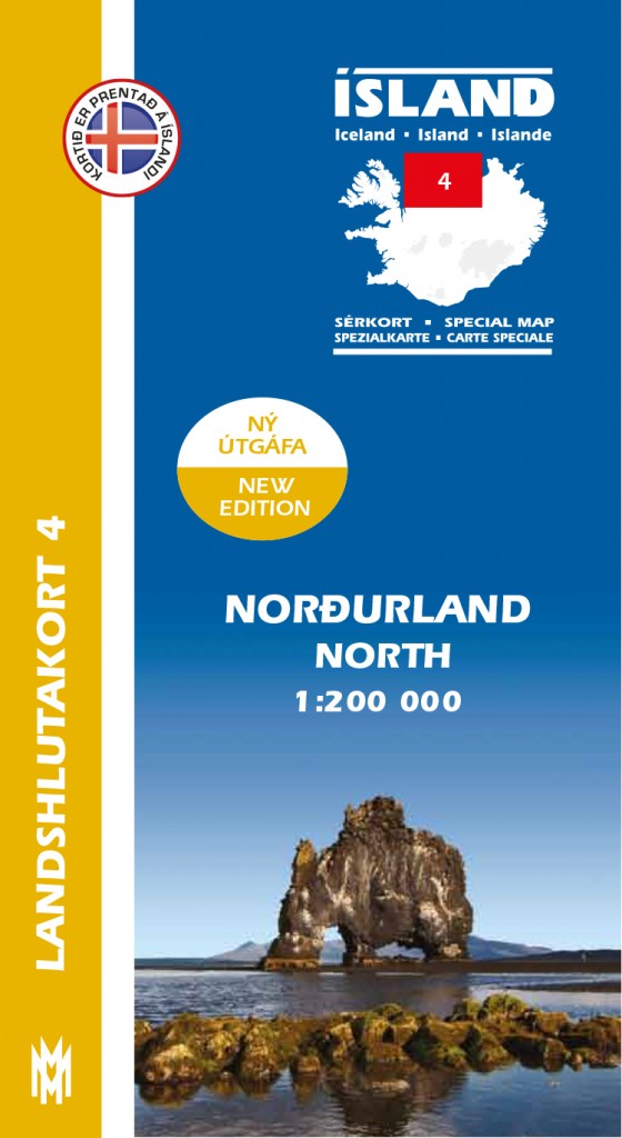 Landshlutakort 3 - Norðurland