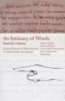 An Intimacy of Words