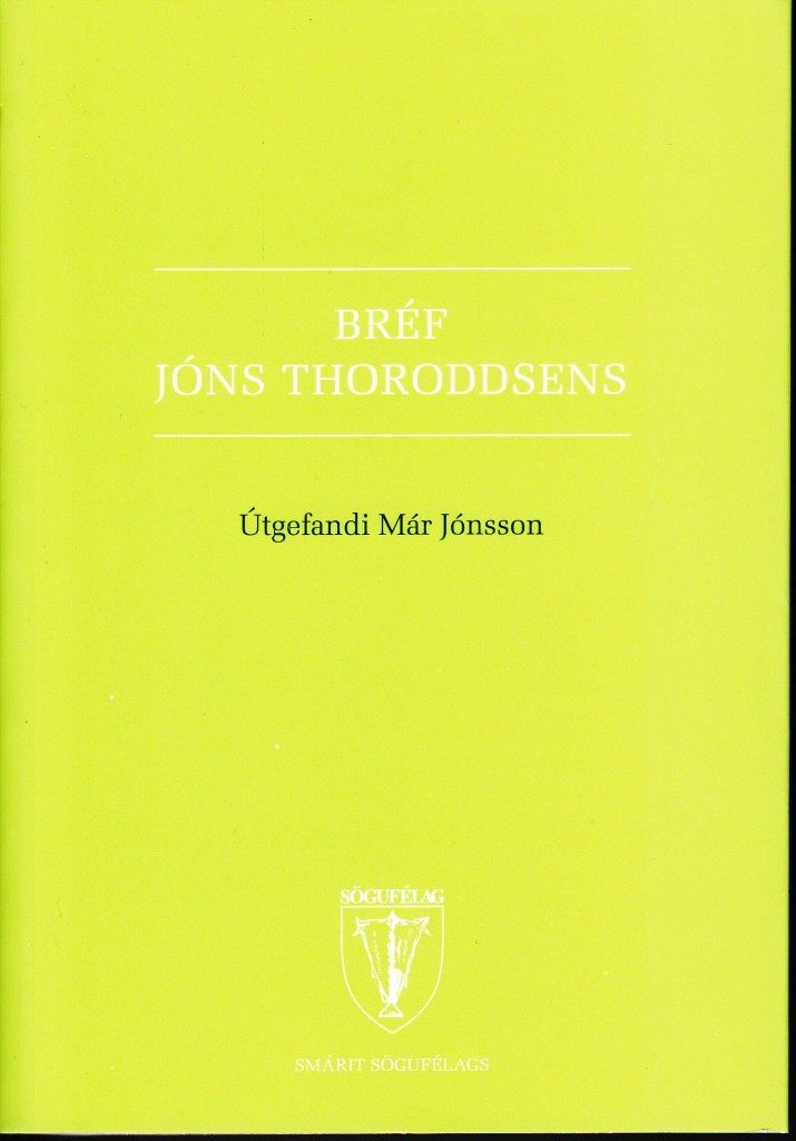 Bréf Jóns Thorodssens