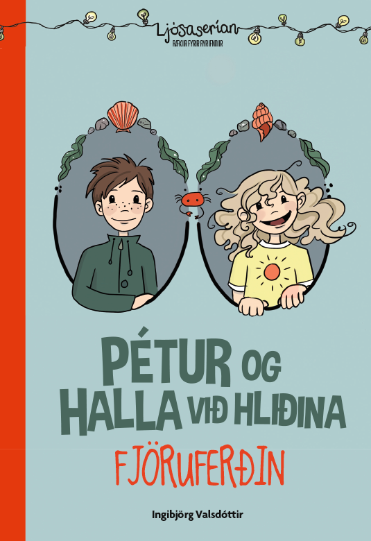 Pétur og Halla við hliðina Fjöruferðin