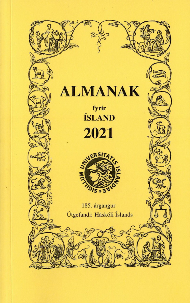Almanak Háskóla Íslands 2021