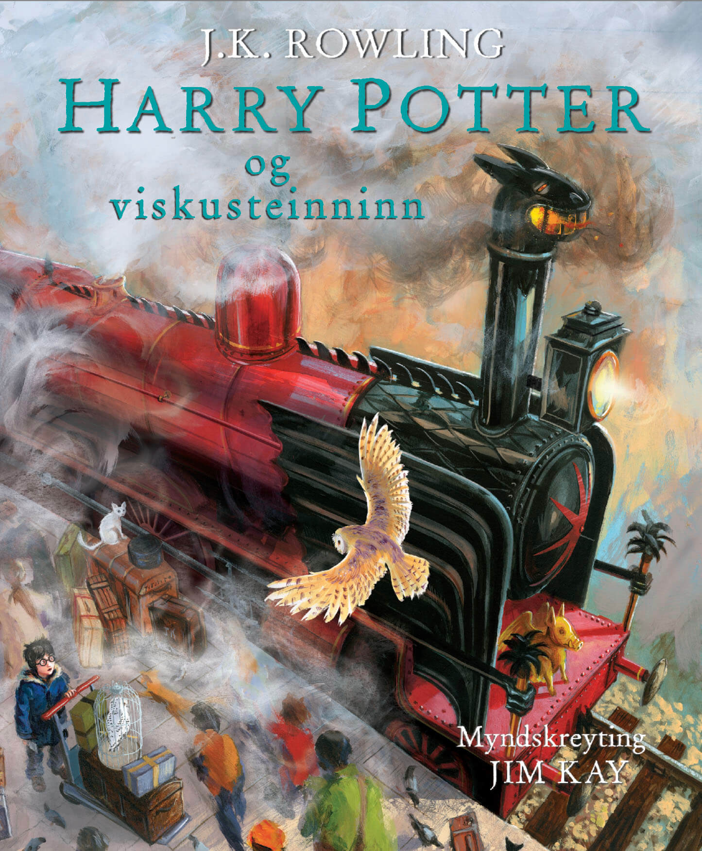Harry Potter og viskusteinninn - myndskreytt