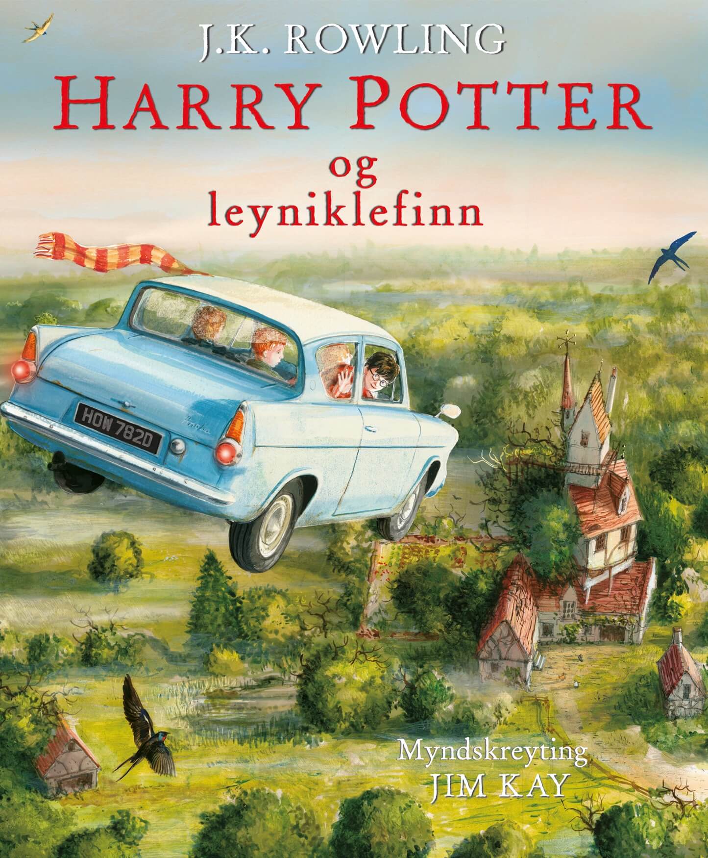Harry Potter og leyniklefinn - myndskreytt