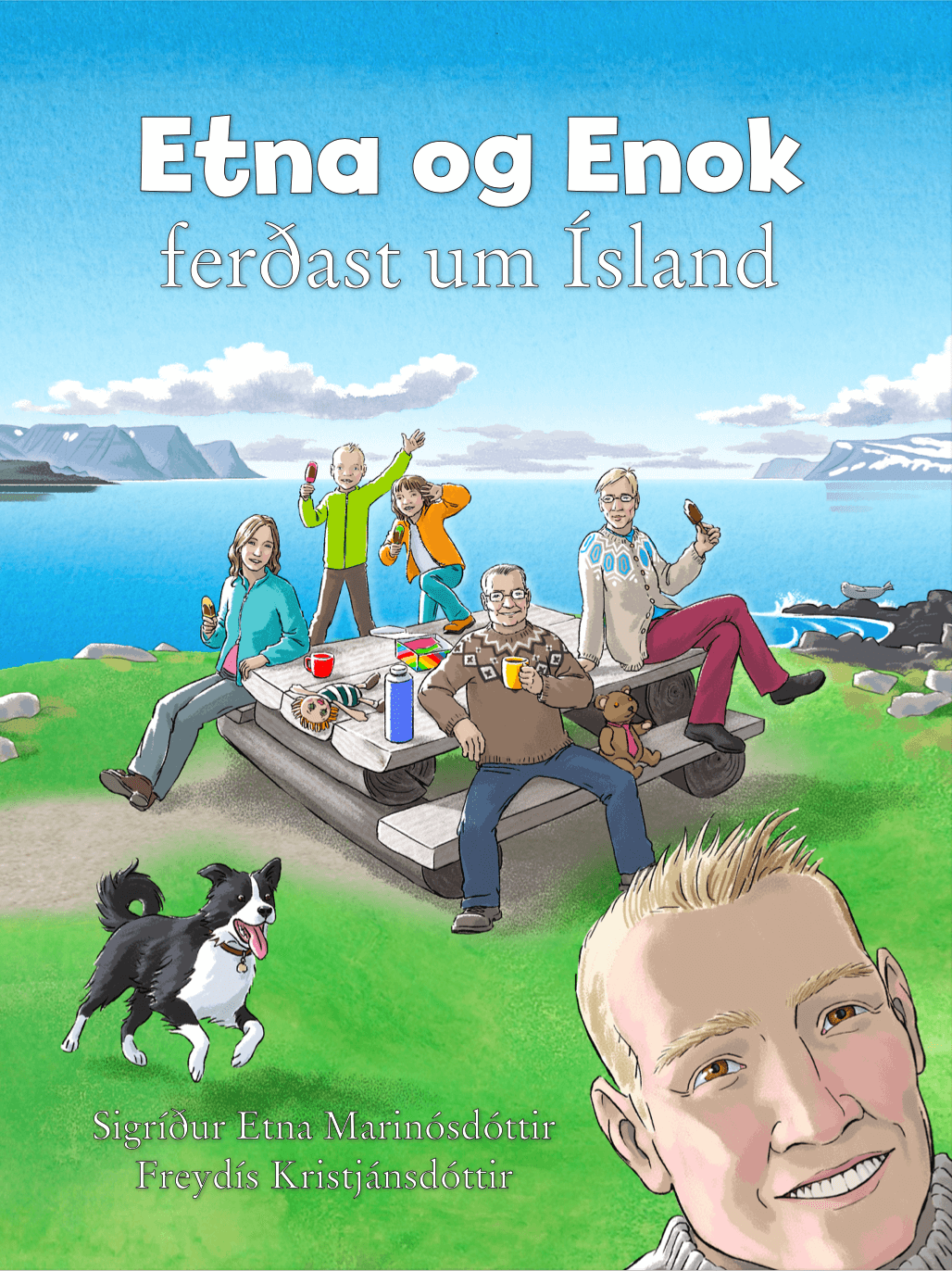 Etna og Enok ferðast um Ísland