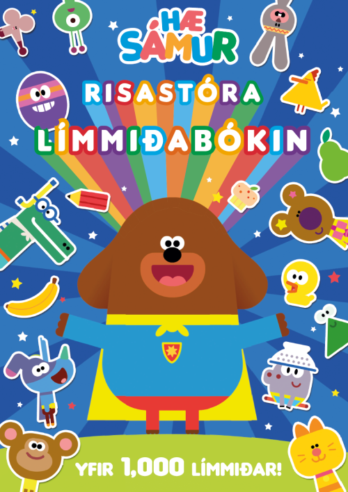 risastóra límmiðabókin