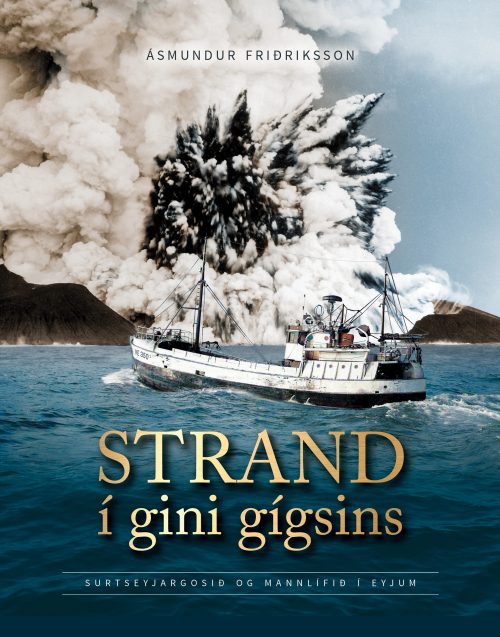 Strand í gini gígsins